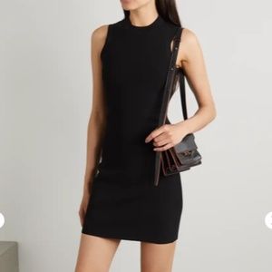 Victoria Beckham VB Body Sleeveless Fitted Mini Dress
